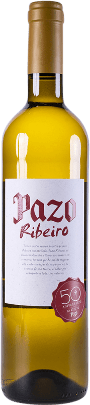 8,95 € 送料無料 | 白ワイン Viña Costeira Pazo 若い D.O. Ribeiro