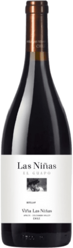 Free Shipping | Red wine Viña Las Niñas El Guapo Chile Merlot, Cabernet Sauvignon, Carmenère 75 cl