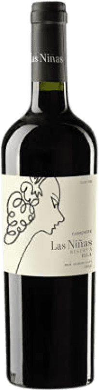 Бесплатная доставка | Красное вино Viña Las Niñas Ella старения Чили Carmenère 75 cl