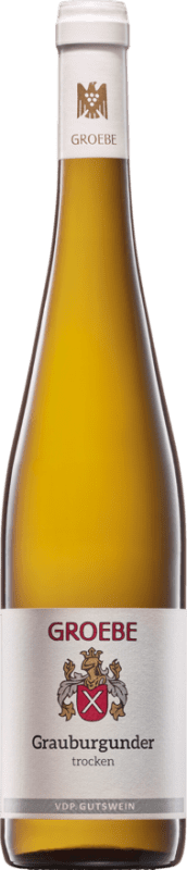 Envío gratis | Vino blanco K.F. Groebe Seco Joven Alemania Pinot Gris 75 cl