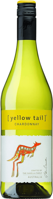 Envío gratis | Vino blanco Yellow Tail Joven Australia Chardonnay 75 cl