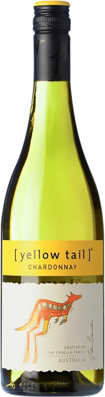 Envío gratis | Vino Blanco Yellow Tail Joven Australia Chardonnay 75 cl