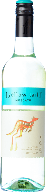 Free Shipping | White wine Yellow Tail Young Australia Muscat 75 cl