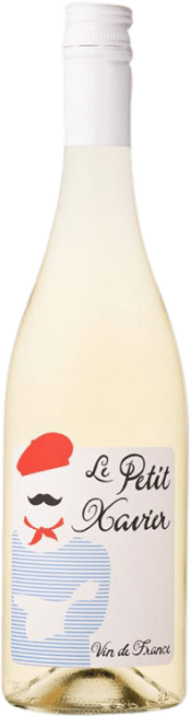 Free Shipping | White wine Xavier Vignon Le Petit Blanc France Grenache White, Sauvignon White, Sémillon, Picapoll 75 cl