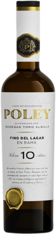 送料無料 | 強化ワイン Toro Albalá Poley Fino del Lagar en Rama Solera 高齢者 D.O. Montilla-Moriles アンダルシア スペイン Pedro Ximénez 10 年 ボトル Medium 50 cl