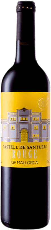 Free Shipping | Red Wine Terra de Falanis Castell de Santueri I.G.P. Vi de la Terra de Mallorca Majorca Spain Cabernet Sauvignon, Callet, Mantonegro 75 cl