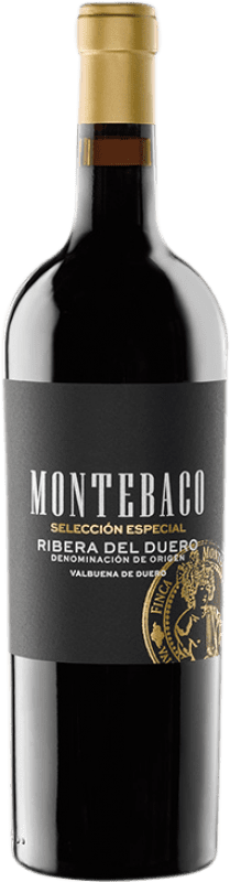 32,95 € | Red wine Montebaco Selección Especial D.O. Ribera del Duero Castilla y León Spain Tempranillo Bottle 75 cl