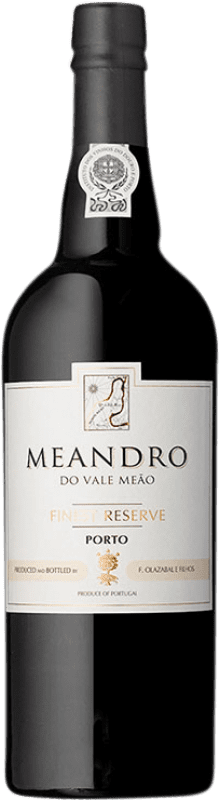 17,95 € | Fortified wine Olazabal Meandro Finest Reserve I.G. Porto Porto Portugal Touriga Franca, Touriga Nacional, Tinta Roriz, Tinta Barroca 75 cl