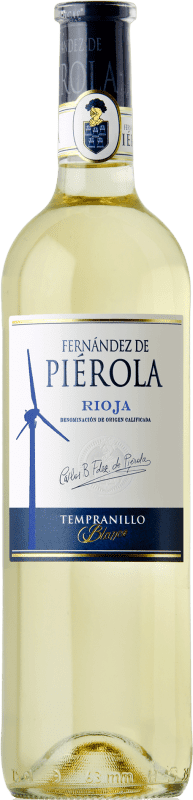 Envoi gratuit | Vin Blanc Piérola D.O.Ca. Rioja Espagne Tempranillo 75 cl