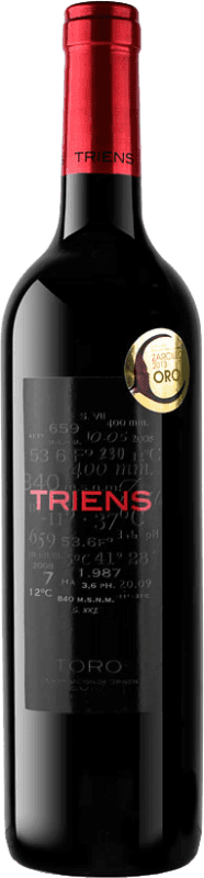 Envío gratis | Vino tinto Legado de Orniz Triens Crianza D.O. Toro España Tinta de Toro Botella 75 cl