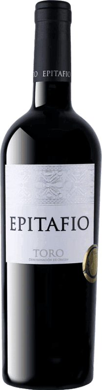 22,95 € Free Shipping | Red wine Legado de Orniz Epitafio Crianza D.O. Toro Spain Tinta de Toro Bottle 75 cl