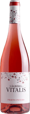 Бесплатная доставка | Розовое вино Vitalis D.O. Tierra de León Испания Prieto Picudo 75 cl