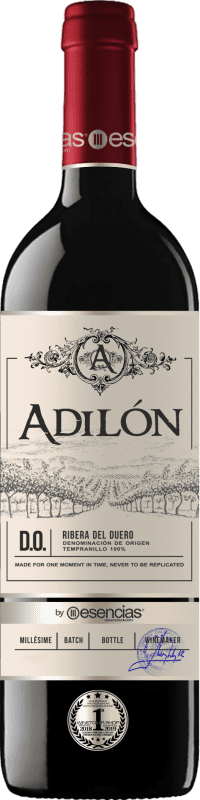 Vino tinto Esencias Adilón Selección Especial 18 Meses Reserva D.O. Ribera del Duero Castilla y León España Tempranillo Botella 75 cl