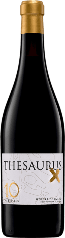 17,95 € | Красное вино Thesaurus X 10 Meses старения D.O. Ribera del Duero Кастилия-Леон Испания Tempranillo 75 cl