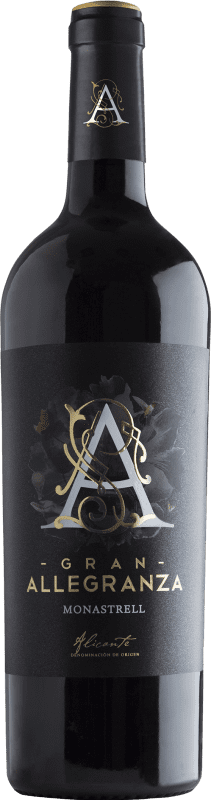 Красное вино Hammeken Gran Allegranza старения D.O. Alicante Испания Monastrell 75 cl