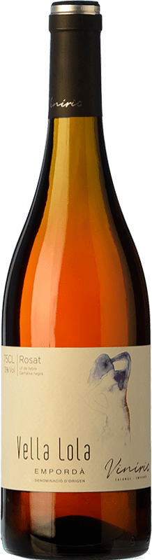 8,95 € | Rosé wine Viníric Vella Lola Rosat D.O. Empordà Catalonia Spain Grenache Bottle 75 cl