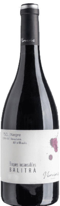 12,95 € Бесплатная доставка | Красное вино Viníric Finques Incansables Balitrà Crianza — Крианса D.O. Empordà