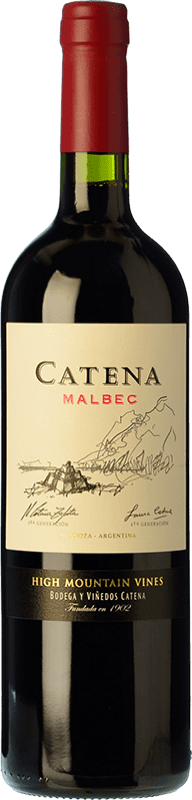 53,95 € 免费送货 | 红酒 Catena Zapata 岁 I.G. Mendoza 瓶子 Magnum 1,5 L