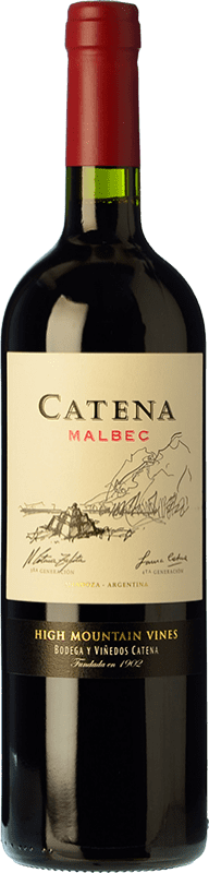 49,95 € Free Shipping | Red Wine Catena Zapata Crianza — Aged I.G. Mendoza Magnum Bottle 1,5 L