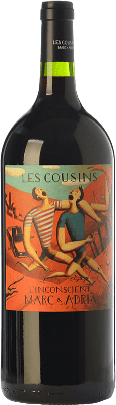 38,95 € 免费送货 | 红酒 Les Cousins L'Inconscient 岁 D.O.Ca. Priorat 瓶子 Magnum 1,5 L