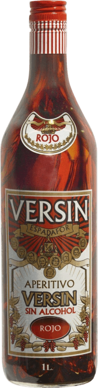 5,95 € Envío gratis | Schnapp Versin Rojo sin alcohol España Botella Misil 1 L