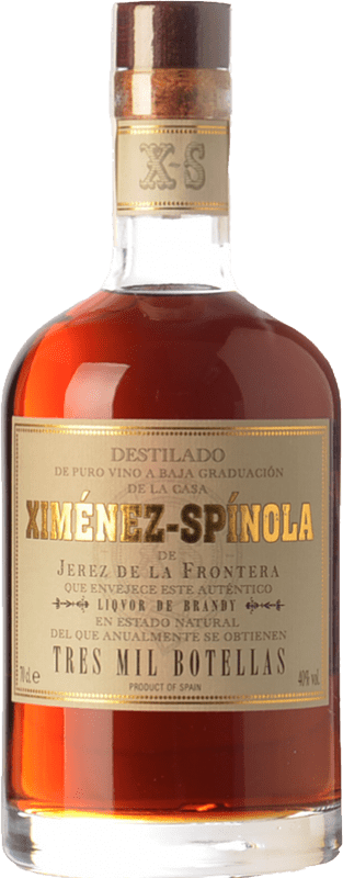 169,95 € Free Shipping | Brandy Ximénez-Spínola Tres mil Botellas Spain Bottle 70 cl