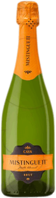 Envoi gratuit | Blanc mousseux Vallformosa Mistinguett Brut D.O. Cava Catalogne Espagne Macabeo, Xarel·lo, Parellada Demi- Bouteille 37 cl