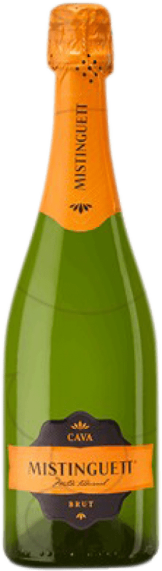 9,95 € Kostenloser Versand | Weißer Sekt Vallformosa Mistinguett Brut D.O. Cava Halbe Flasche 37 cl