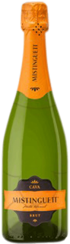 Envio grátis | Espumante Branco Vallformosa Mistinguett Brut — Bruto D.O. Cava Catalunha Espanha Macabeo, Xarel·lo, Parellada Garrafinha 20 cl