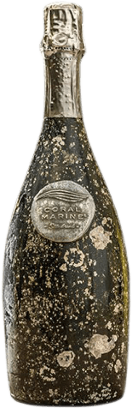 129,95 € | Vin Mousseux Blanc Coral Marine. Sea Drink Brut Grande Réserve D.O. Catalunya Catalogne Espagne 75 cl