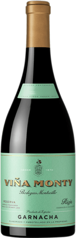 Free Shipping | Red wine Montecillo Viña Monty Reserve D.O.Ca. Rioja The Rioja Spain Grenache 75 cl