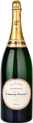 Laurent Perrier Brut Champagne Grande Reserva Garrafa Jéroboam-Duplo Magnum 3 L