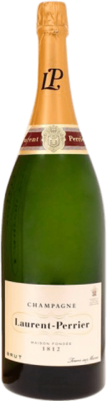 Free Shipping | White sparkling Laurent Perrier Brut Grand Reserve A.O.C. Champagne Champagne France Pinot Black, Chardonnay, Pinot Meunier Balthazar Bottle 12 L
