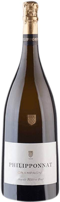 Free Shipping | White sparkling Philipponnat Royale Réserve Brut Grand Reserve A.O.C. Champagne Champagne France Pinot Black, Chardonnay, Pinot Meunier Magnum Bottle 1,5 L