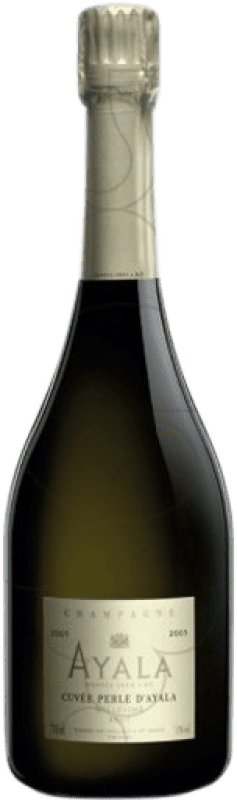 121,95 € | Espumante branco Maison Ayala Cuvée Perlé d'Ayala Brut Grande Reserva A.O.C. Champagne Champagne França Pinot Preto, Chardonnay 75 cl