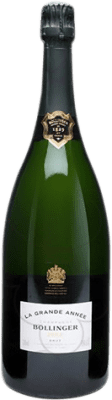 Bollinger La Grande Année Brut Champagne Große Reserve Jeroboam-Doppelmagnum Flasche 3 L