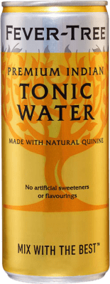 Envio grátis | Refrigerantes Fever-Tree Reino Unido Lata 25 cl Tonic Water — Tónica