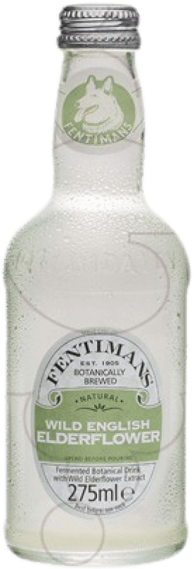 Kostenloser Versand | Softdrinks Fentimans Wild English Großbritannien Kleine Flasche 27 cl Elderflower — Holunderblüte