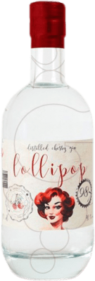 Genever Gin Lollipop. Cherry
