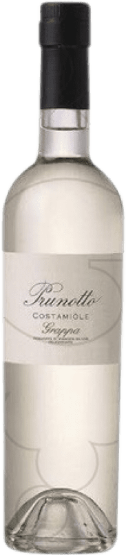 34,95 € Envío gratis | Grappa Prunotto Costamiole Botella Medium 50 cl