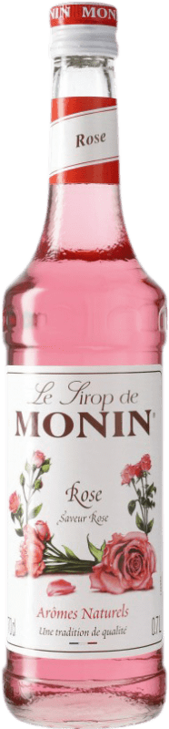 Free Shipping | Schnapp Monin Sirope Rosas Rose France 70 cl Alcohol-Free