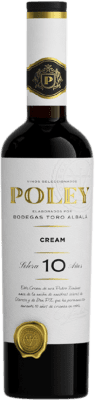 Toro Albalá Poley Cream Solera Pedro Ximénez Montilla-Moriles 10 Лет бутылка Medium 50 cl