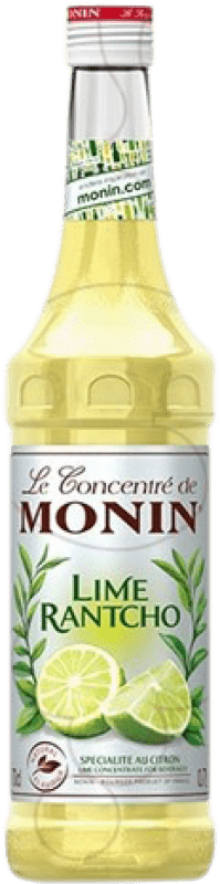 免费送货 | Schnapp Monin Concentrado de Lima Lime Rantcho 法国 70 cl 不含酒精