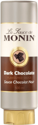 Schnaps Monin Crema Sauce Dark Chocolate Medium Flasche 50 cl Alkoholfrei