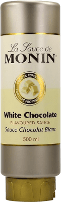 Schnaps Monin Crema Sauce White Chocolate Medium Flasche 50 cl Alkoholfrei