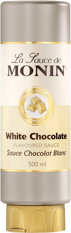 18,95 € Spedizione Gratuita | Schnapp Monin Crema Sauce White Chocolate Bottiglia Medium 50 cl