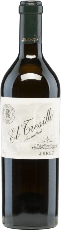 Envío gratis | Vino generoso El Tresillo. Amontillado D.O. Manzanilla-Sanlúcar de Barrameda Andalucía y Extremadura España Palomino Fino 75 cl