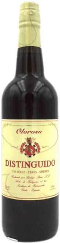 Free Shipping | Fortified wine Carbajo Distinguido Oloroso D.O. Manzanilla-Sanlúcar de Barrameda Andalucía y Extremadura Spain Palomino Fino 75 cl