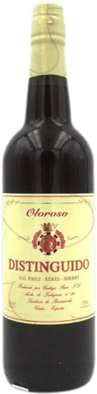 Envio grátis | Vinho Generoso Fortificado Carbajo Distinguido Oloroso D.O. Jerez-Xérès-Sherry Andaluzia Espanha Palomino Fino 75 cl