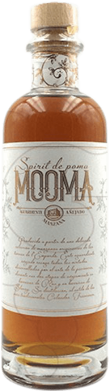 34,95 € Envio grátis | Aguardente Orujo Mooma. Spirit de Manzana Garrafa Medium 50 cl